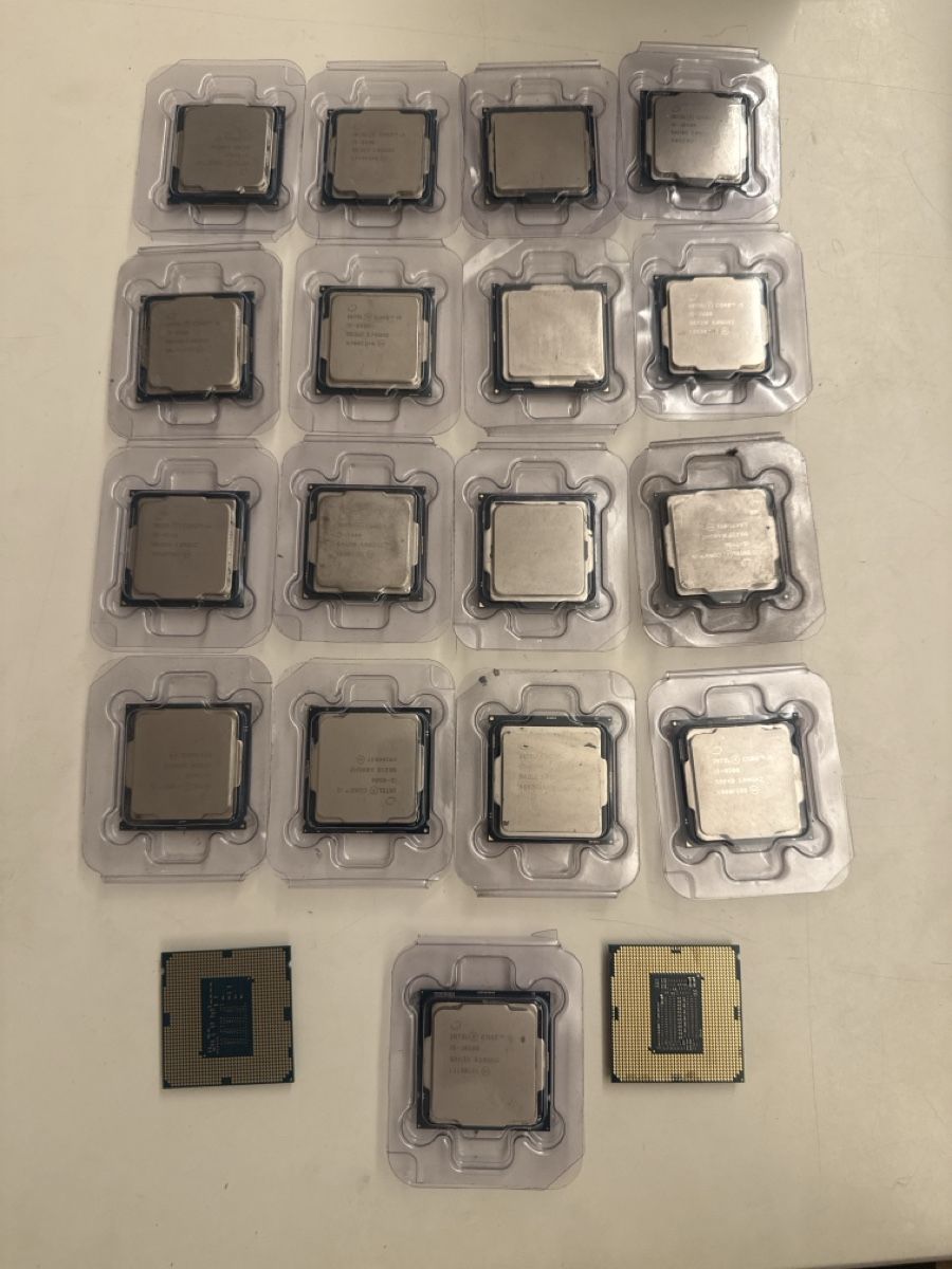 Intel Elektronikbauteile: 19x Intel Core i5 & i7 – Gebraucht aus Rehetobel von ZM81