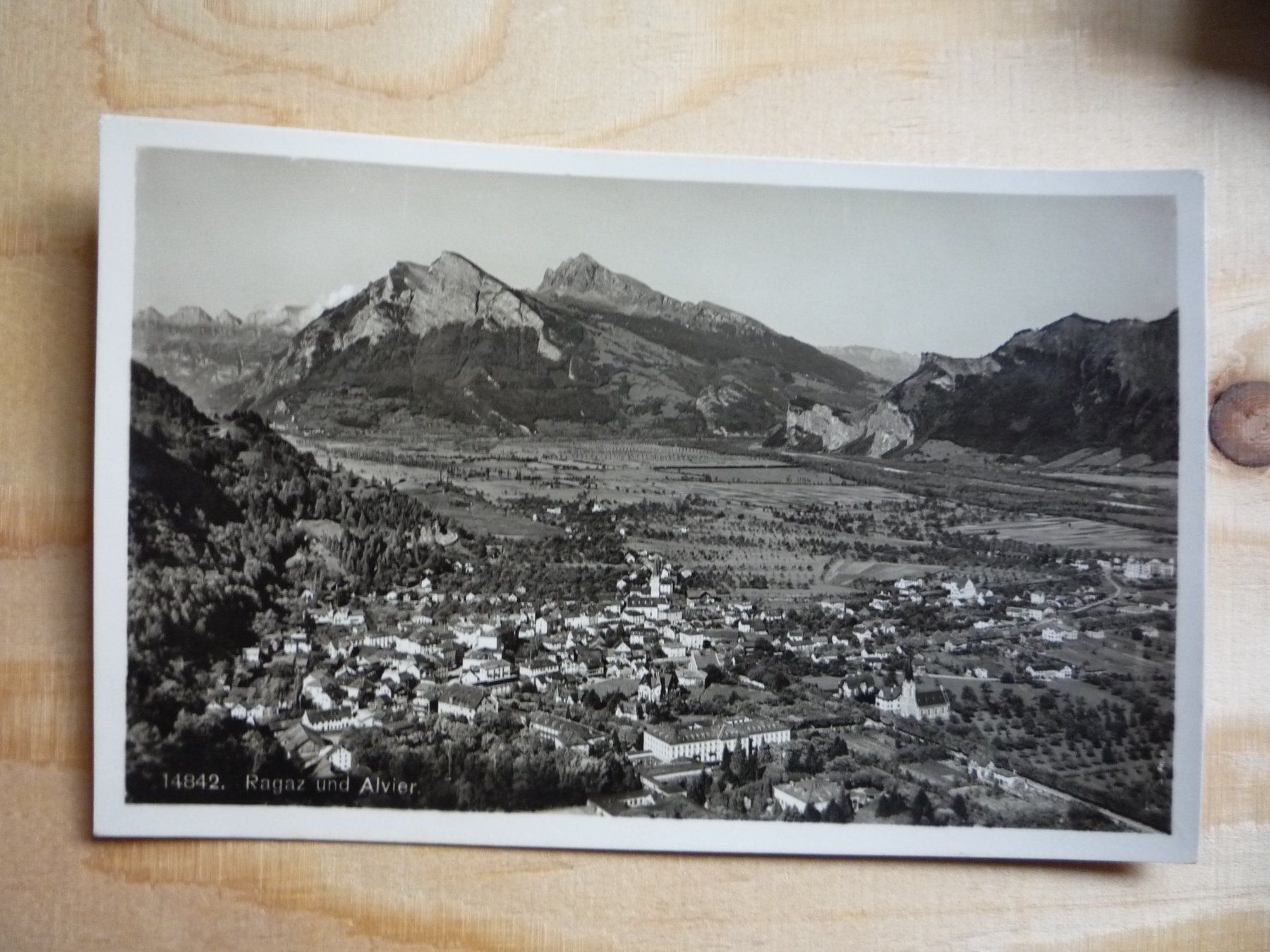 Cartoline postali: Ragaz und Alvier, 20.VI.33 – Usato da Rieden SG venduto da Gant24