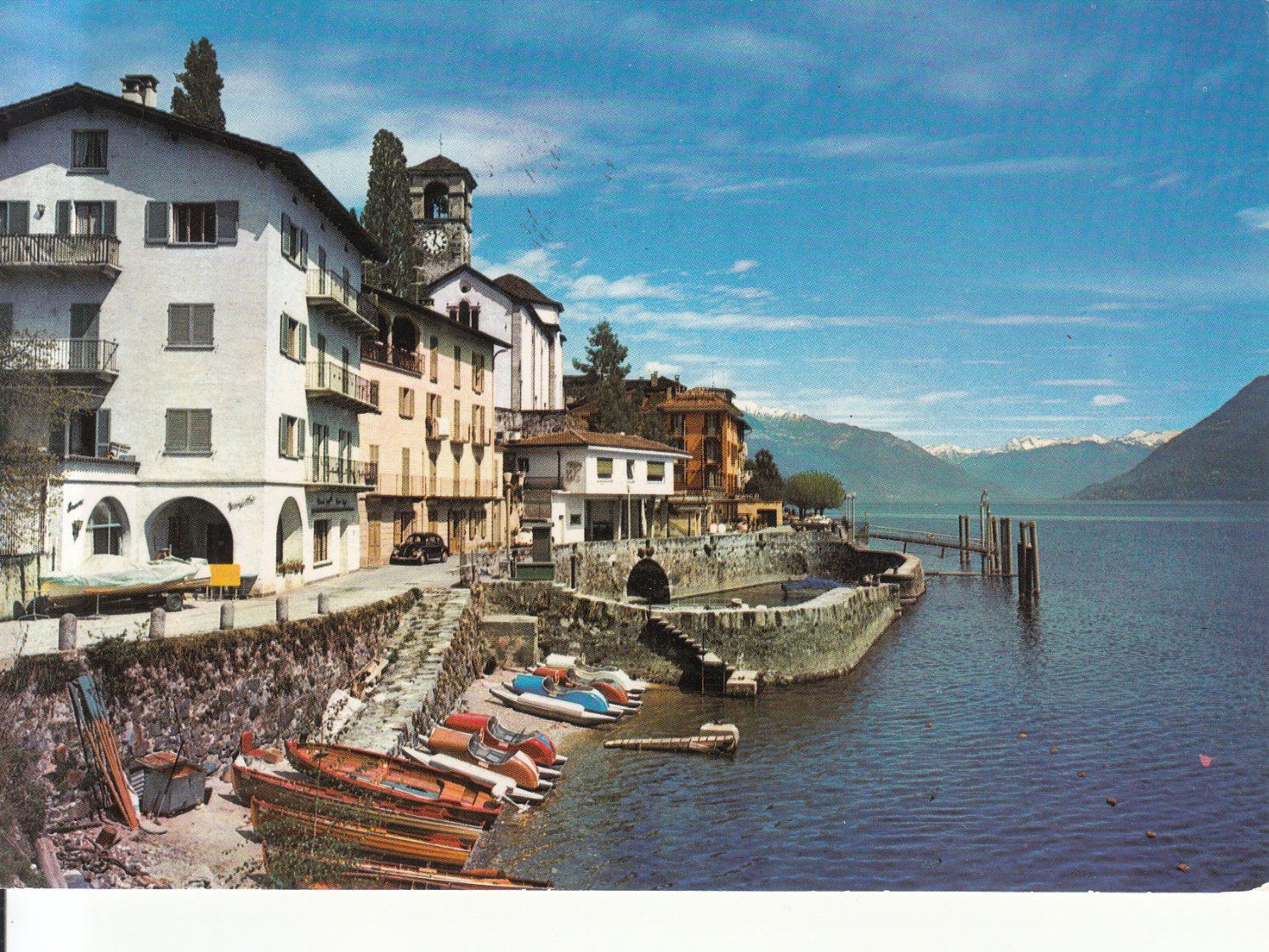 Cartoline postali: Brissago 1977 – Usato da Bürglen TG venduto da StampGraf