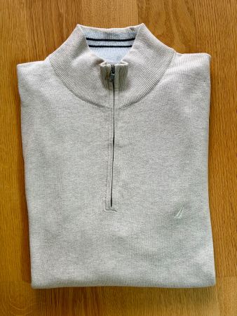 Pull Nautica homme _ Taille XL _ Beige 100% coton