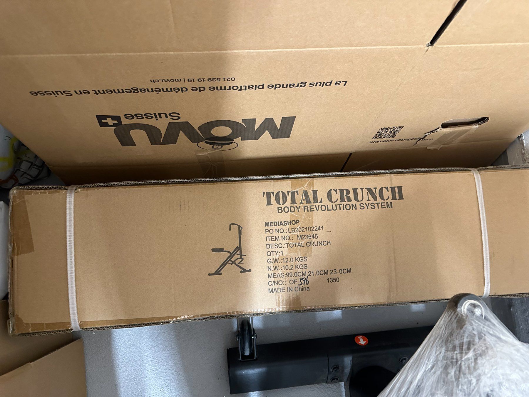 Vélos d'appartement: Total Crunch Gerät: Neu & ungeöffnet – Neuf avec emballage d'origine à Zürich par justyna.k 1