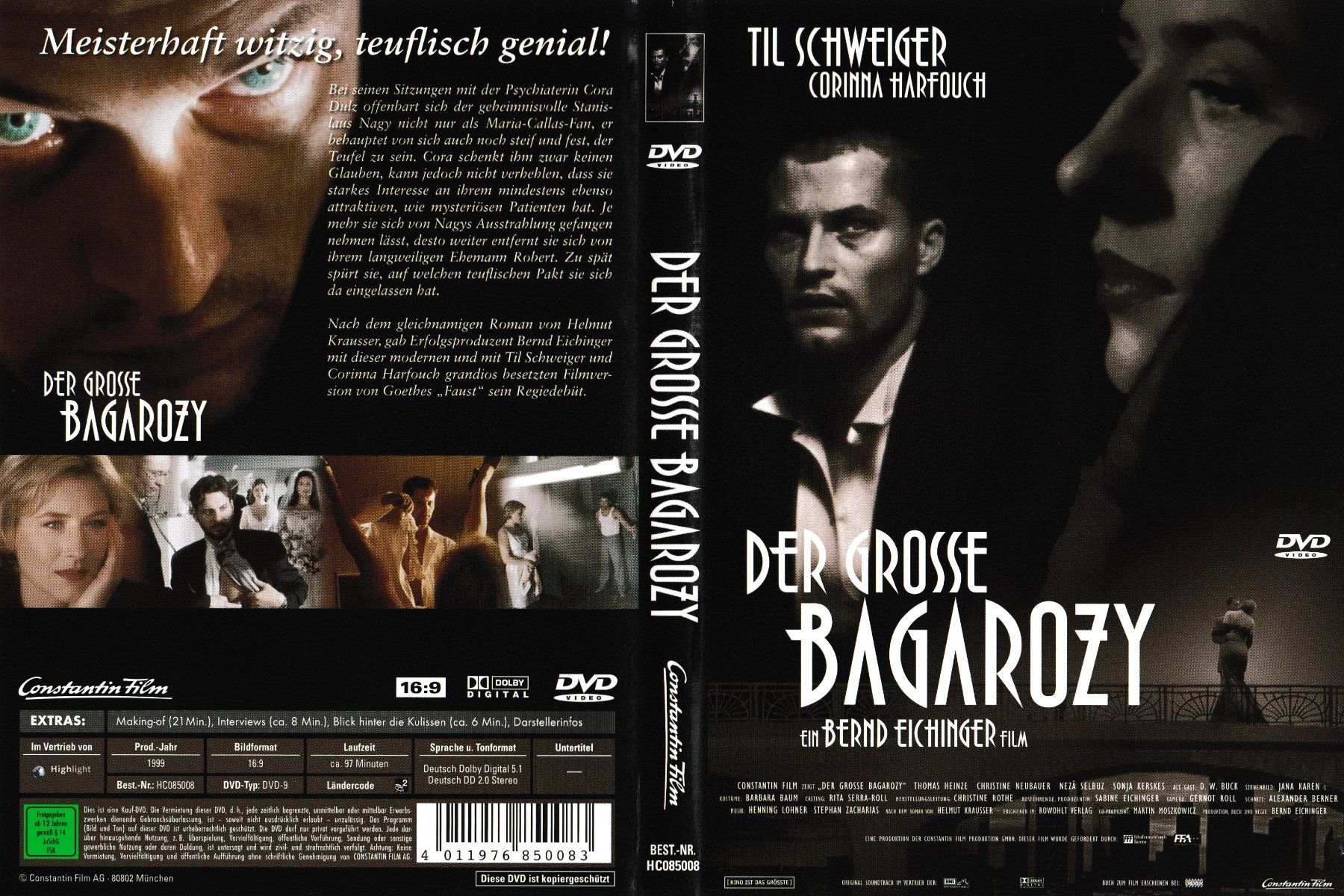 Tutti i DVDs: DVD - Der große Bagarozy – Usato da Langnau am Albis venduto da MediaRescuerKeLoX