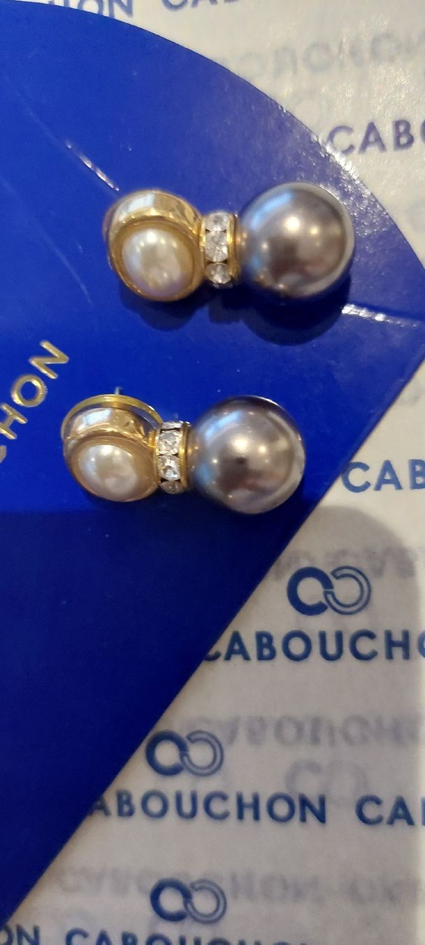 Orecchini pendenti & Orecchini a lobo: Neue Ohrstecker Cabouchon hochwertiger Modeschmuck Perlen – Nuovo (secondo la descrizione) da Muri AG venduto da nindo1 2