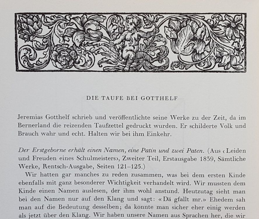 Taufe & Taufzettel im Bernerland, von Christian Rubi (1968) (Neu ...