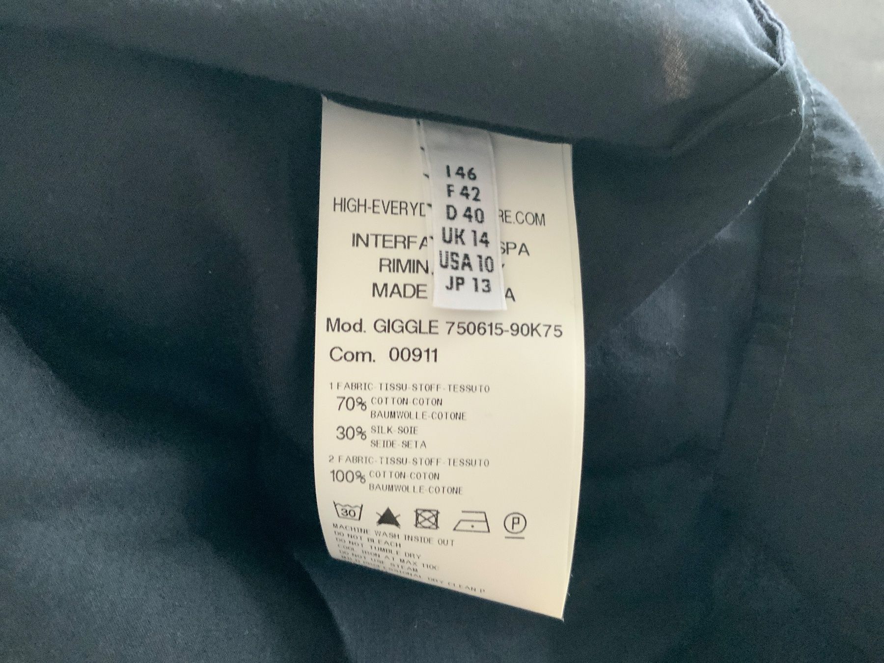 Camicette: High Bluse D40 Franz. 42 mit Seide – Usato da Buchs SG venduto da Sunie 2