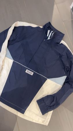 Hollister Jacke, Windbreaker, Grösse S, Navy-Weiss,Top!