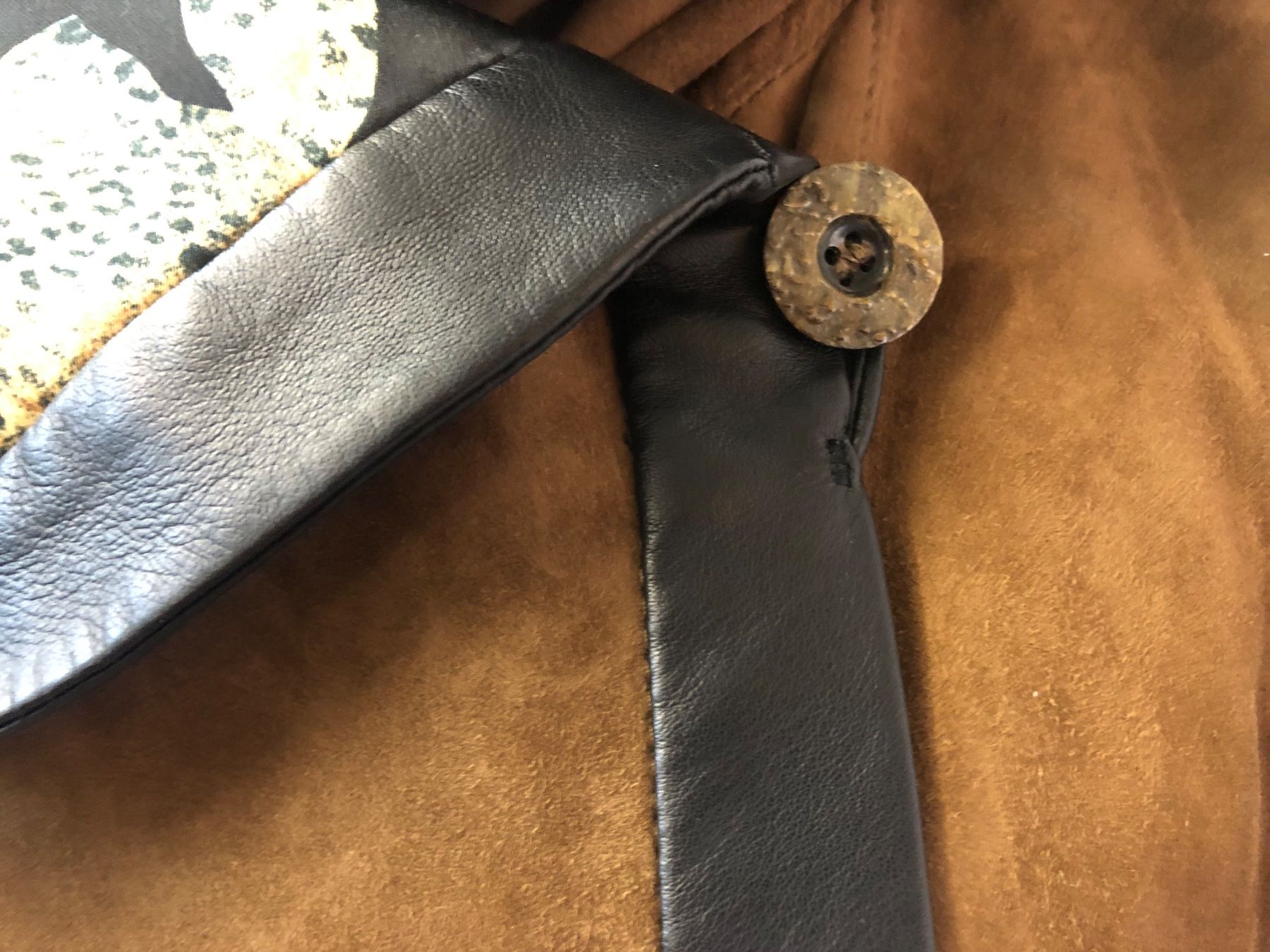 Cappotti: Wild-Ledermantel Vintage mit Tasche Gr.42 – Usato da Brunnen venduto da Allerwaren 4