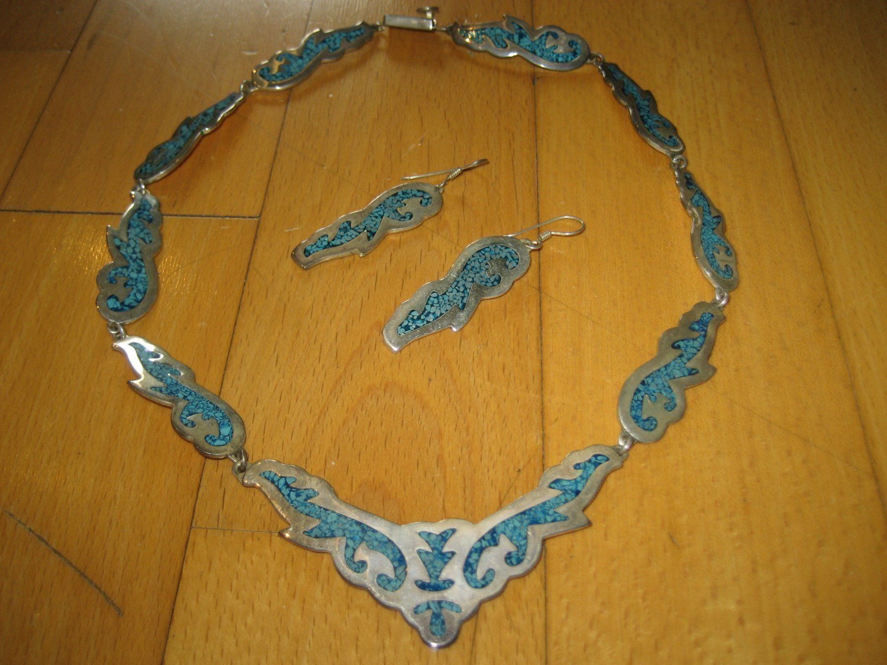 Altri gioielli: Collier und Ohrringe, aus Mexico – Usato da Unterengstringen venduto da Olifant4