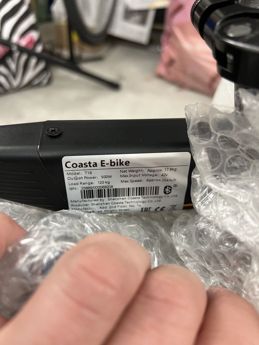 Mini Bikes: E-bike klapp 500W coasta top class – Neu und originalverpackt aus Visp von Dom87dom 2