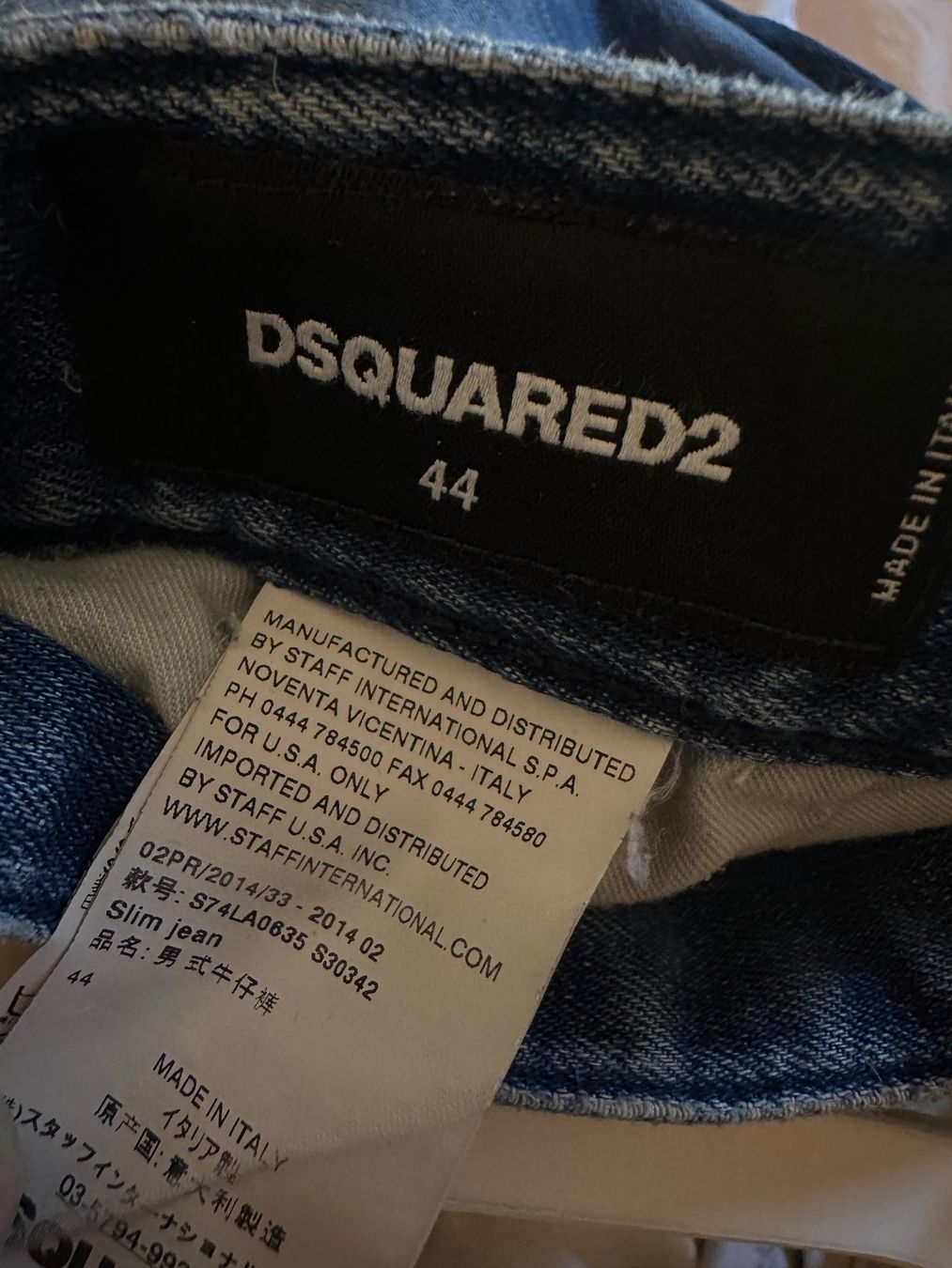 Dsquared2 Jeans: Dsquared2 Jeans Gr. 44 – Usato da Basel venduto da Homer-2400 1
