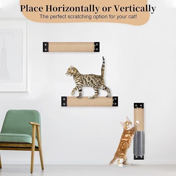 Katzenbaum - Kratzbaum: Kratzbaum,81cm Katzenkratzbaum,Grosse Katzen Wandelemente – Neu und originalverpackt aus Oberentfelden von sch_8bt6 1