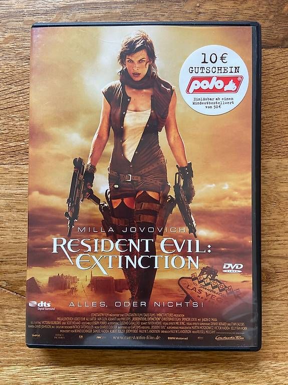 Tutti i DVDs: Resident Evil: Extinction – Usato da Zürich venduto da Sybille90