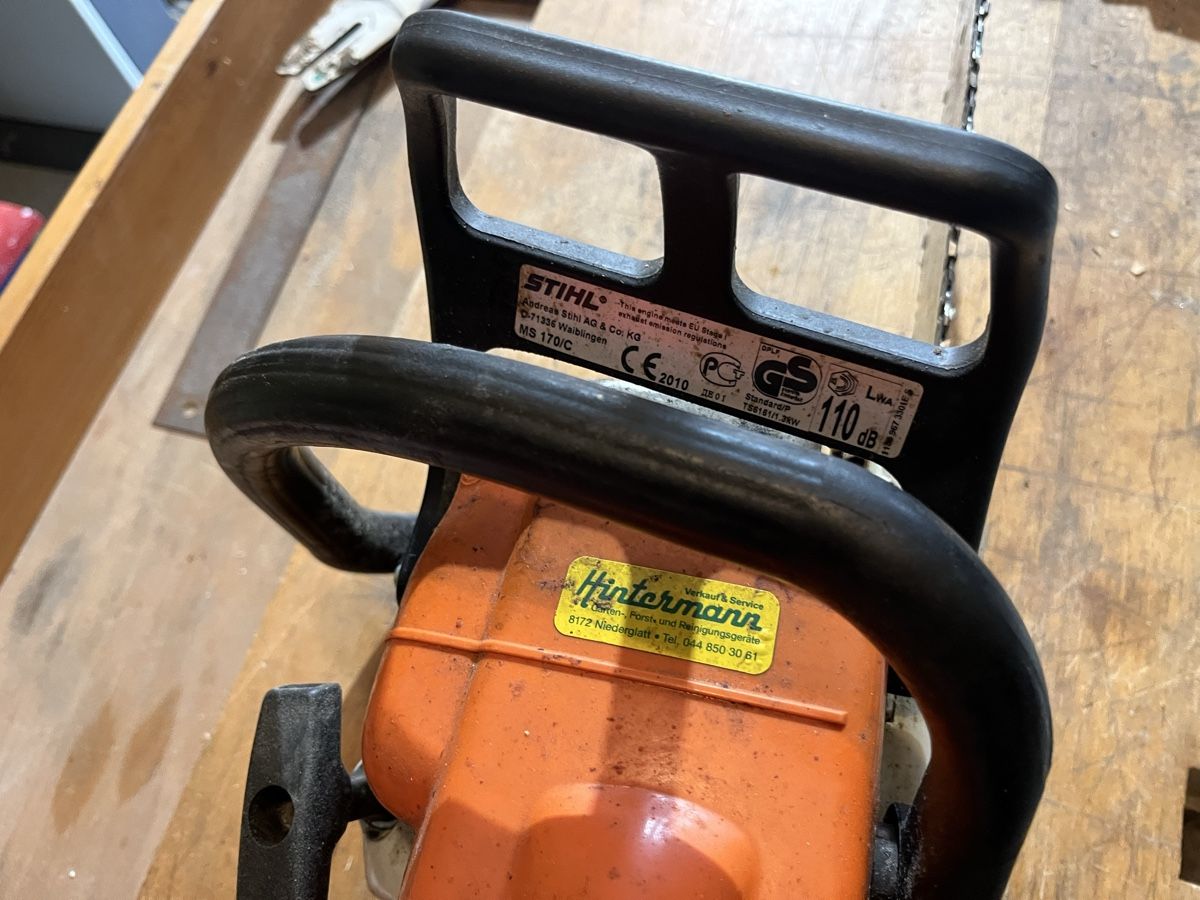 Stihl Sägen: Stihl Kettensäge MS 170 – Gebraucht aus Elgg von Schibu02 5