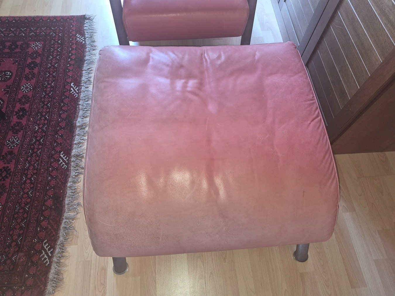 Rolf Benz Poltrone: ROLF BENZ Sessel / Longchair, Leder, rot – Usato da Thalheim an der Thur venduto da LycaenaDispar 3