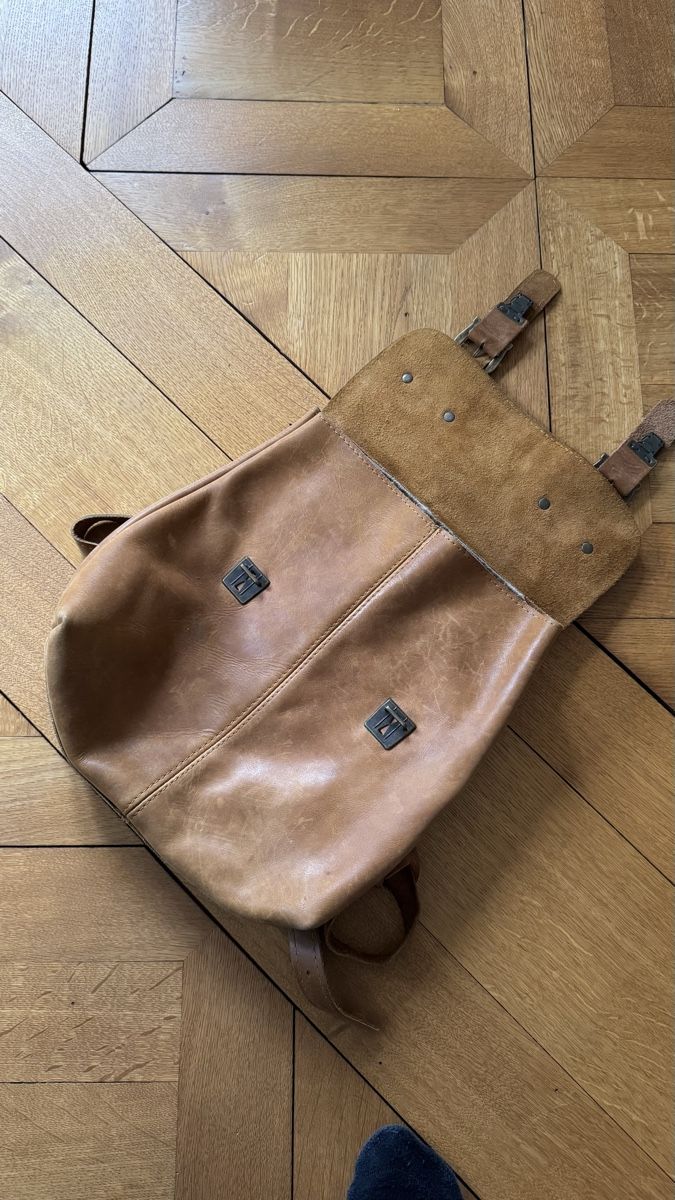 Rucksäcke: Hübscher Voll-Lederrucksack – Gebraucht aus Basel von reuse_ 1