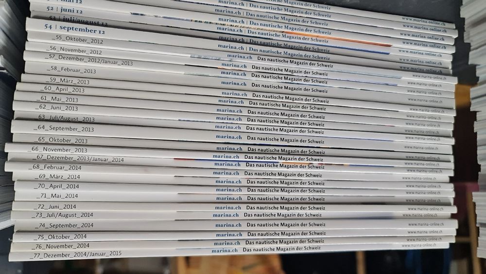 Revues & Magazines: Umfangreiche Sammlung Marina.ch - Zeitschriften: – Neuf (Voir description) à Rheinfelden par ur11er 3