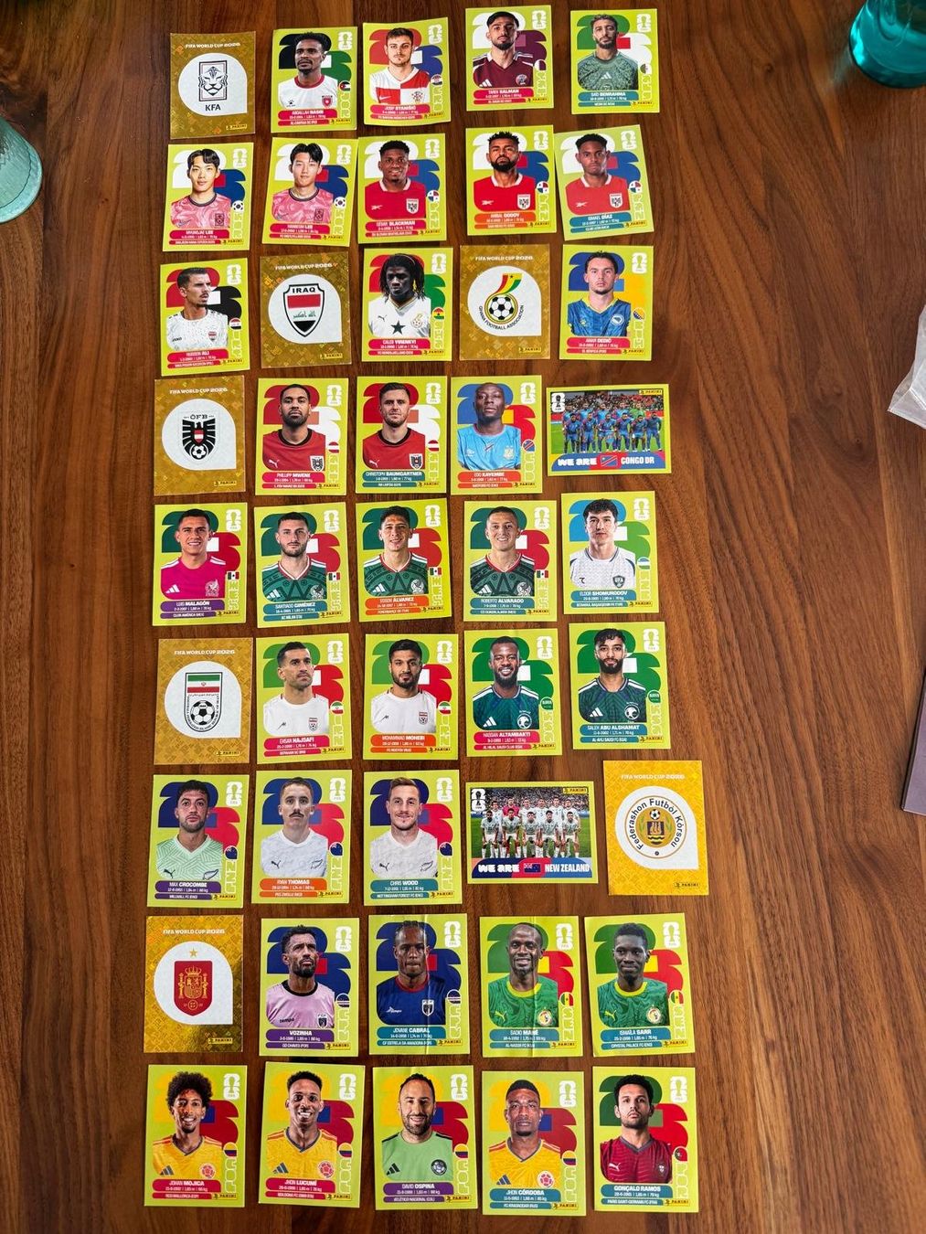 Panini Carte collezionabili: FIFA 2026 Panini Stickers, 45 Stück – Nuovo (secondo la descrizione) da kölliken venduto da alreke