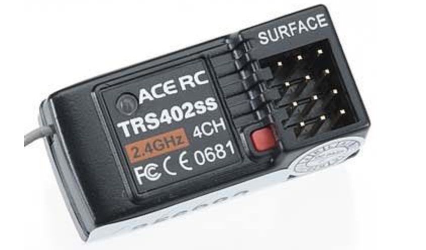 Receiver: TRS402SS 2.4GHz 4 Channel Receiver – Neu und originalverpackt aus Lausanne von Techobby