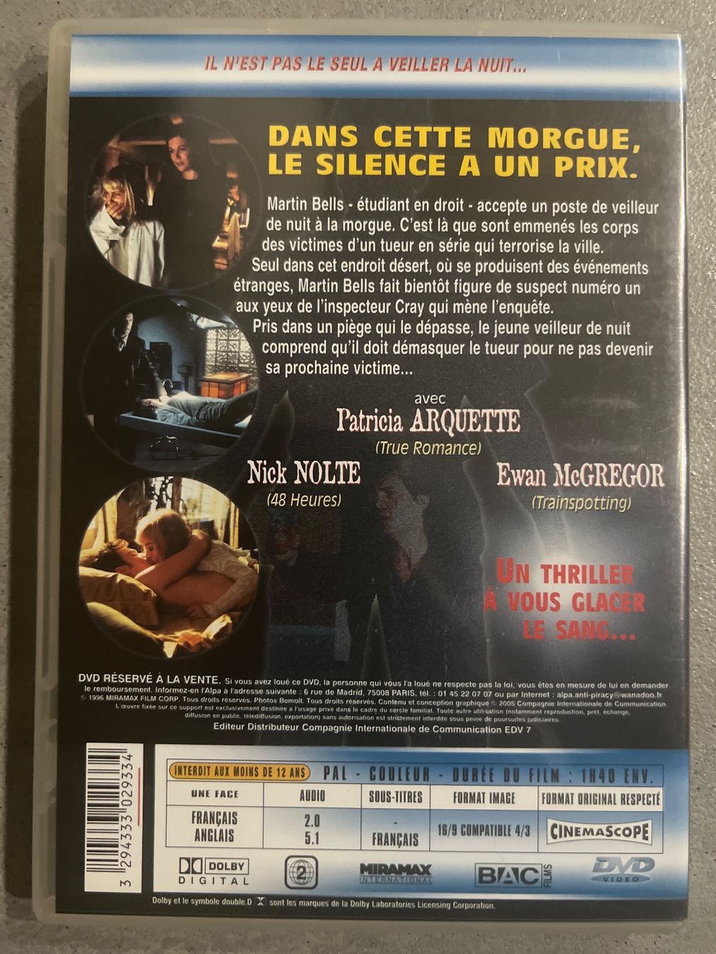 Tutti i DVDs: Le veilleur de nuit FR EN – Usato da Bouveret venduto da Feelgoodtrading 1