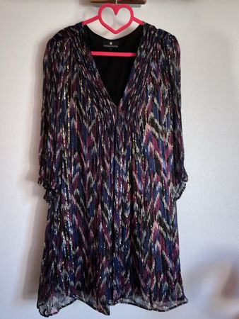 Robe Freeman T. Porter Juna Funky Wood – taille L – viscose