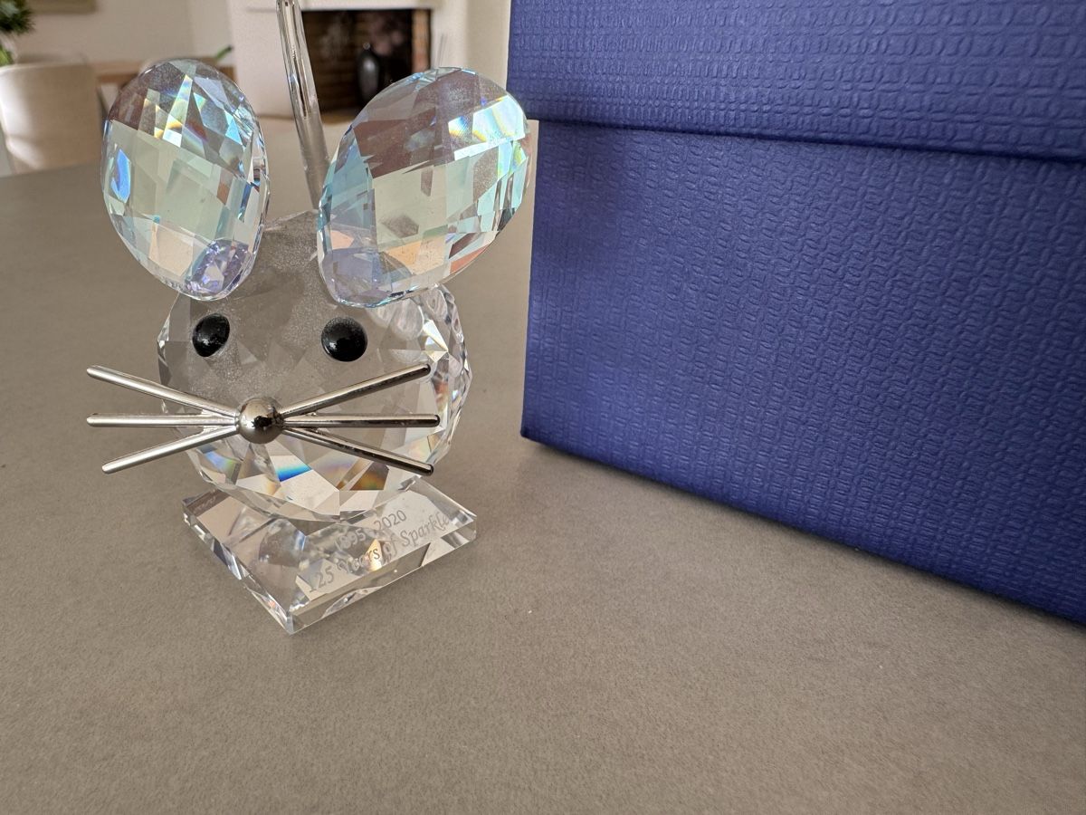 Swarovski Statuette: Swarovski crystal mouse – Usato da Freienbach venduto da sat_yny8 1