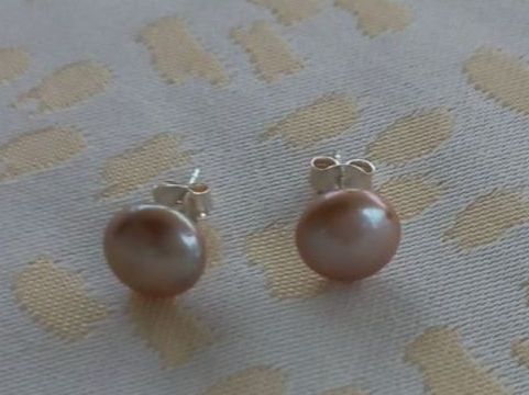 Orecchini pendenti & Orecchini a lobo: Perlen Ohrstecker Silber 925 – Nuovo e nell'imballaggio originale da Winistorf venduto da acreativ2 2