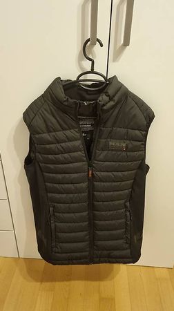 MAN Truck Bodywarmer Weste schwarz