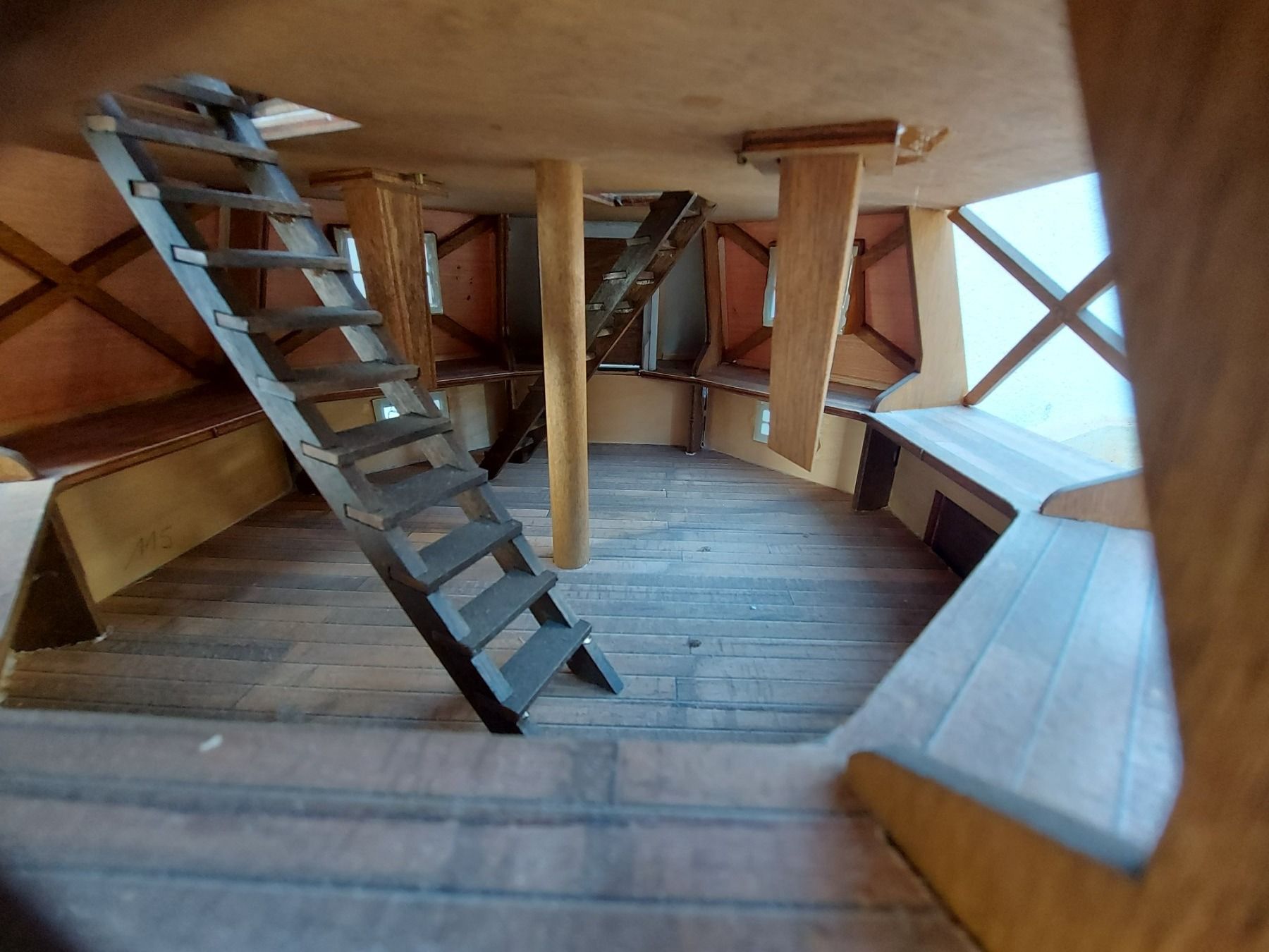 Kit di modellismo & Modellini statici: WINDMÜHLE  mit detailliertem Antrieb aus Holz – Nuovo (secondo la descrizione) da Herrliberg venduto da Jakob8539 1