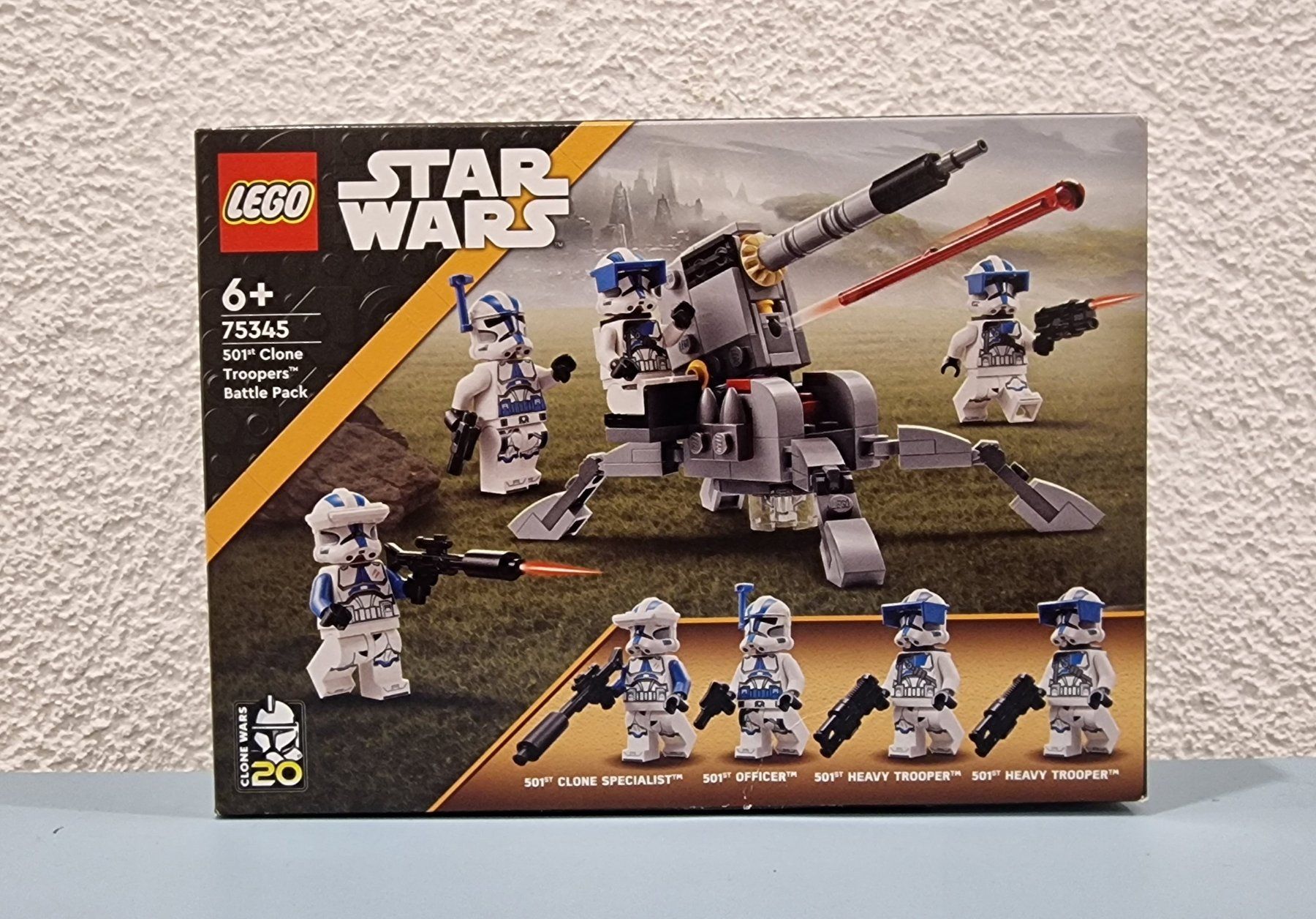 Lego Kit di costruzioni: Lego 75345 Star Wars 501st Clone Troopers Battle Pack – Nuovo e nell'imballaggio originale da Echichens venduto da aegis0129