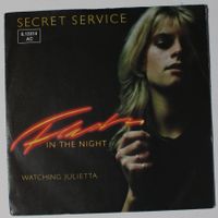 7" SECRET SERVICE - FLASH IN THE NIGHT 1981