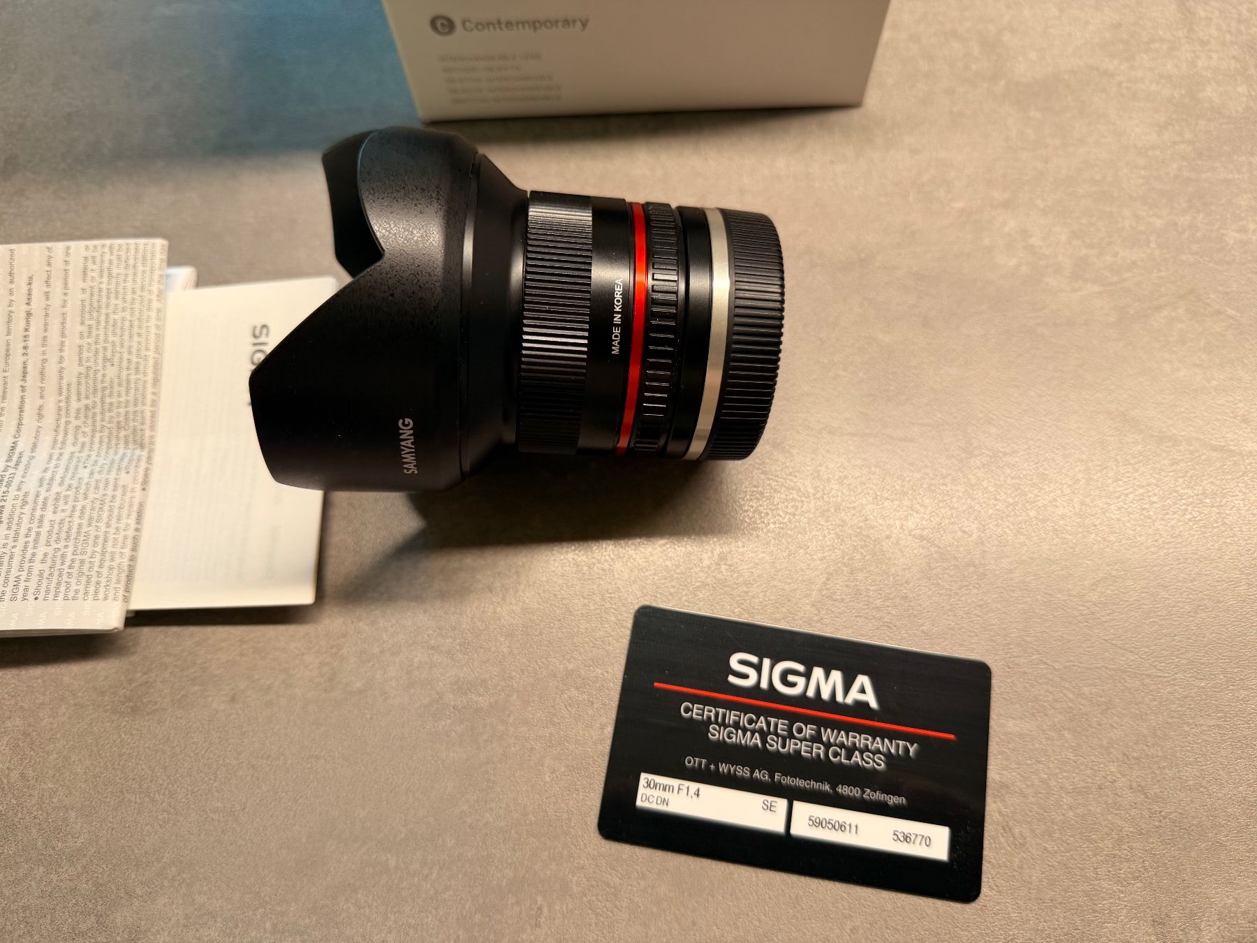 Samyang Objectifs: Samyang 12mm f/2 NCS CS - Sony E – D'occasion à Basel par LESAB1977