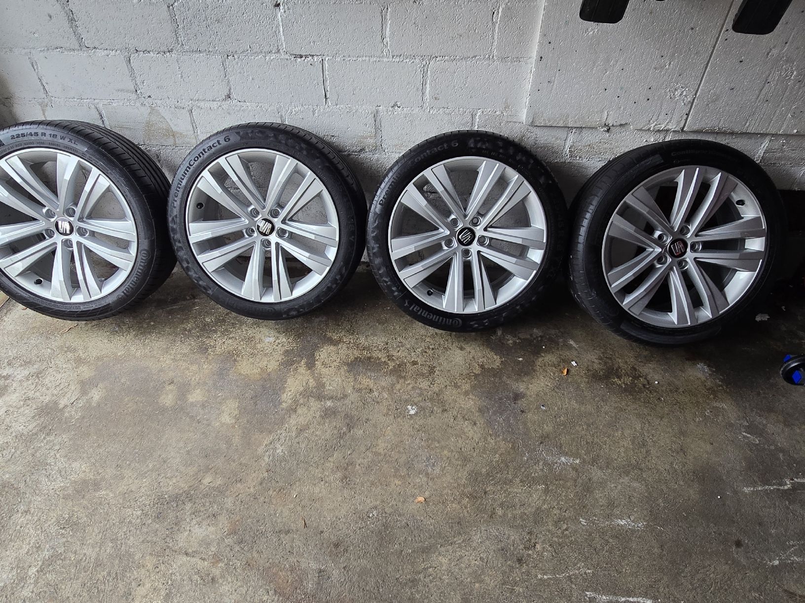 Seat Felgen: ORIGINAL ALUFELGEN SEAT ALHAMBRA 18 ZOLL – Gebraucht aus Alchenflüh von Carp-82