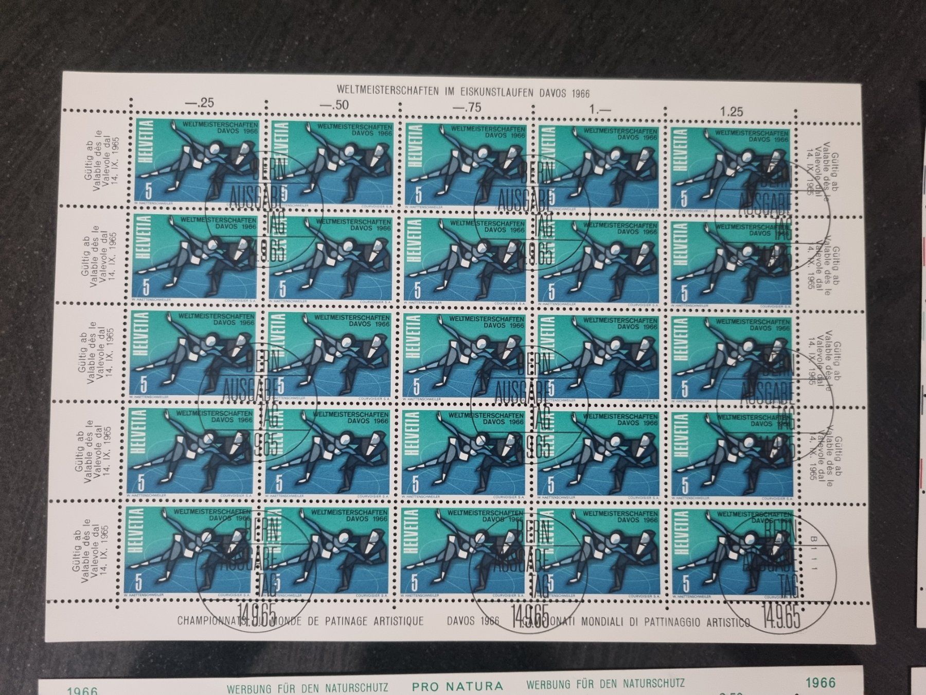 Tutti i francobolli: 8 CH Bogen 1962 - 66 mit Ersttag - Stempel – Usato da Gümligen venduto da Geniusbuy 1