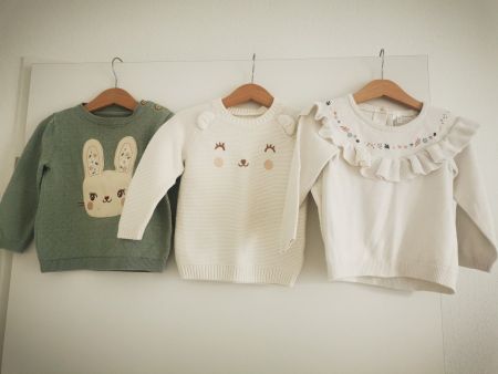 3 Baby Pullover C&A Grösse 86, 92 gebraucht guter Zustand