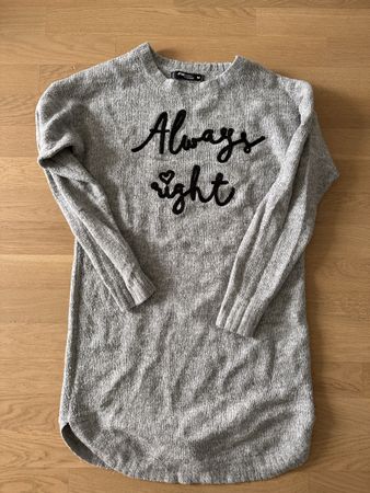 Kuscheliger Strickpullover Gr. M, Fb Sister, Grau