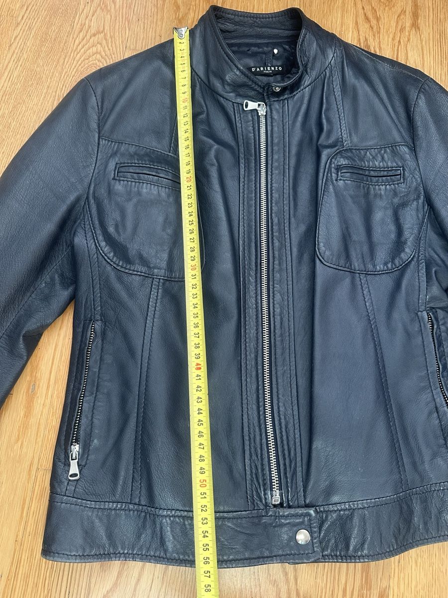 Giacche: Lederjacke D'ARIENZO Italien Gr. M – Usato da Affoltern am Albis venduto da Sveta75 4