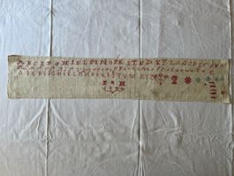Gesticktes ABC von 1840