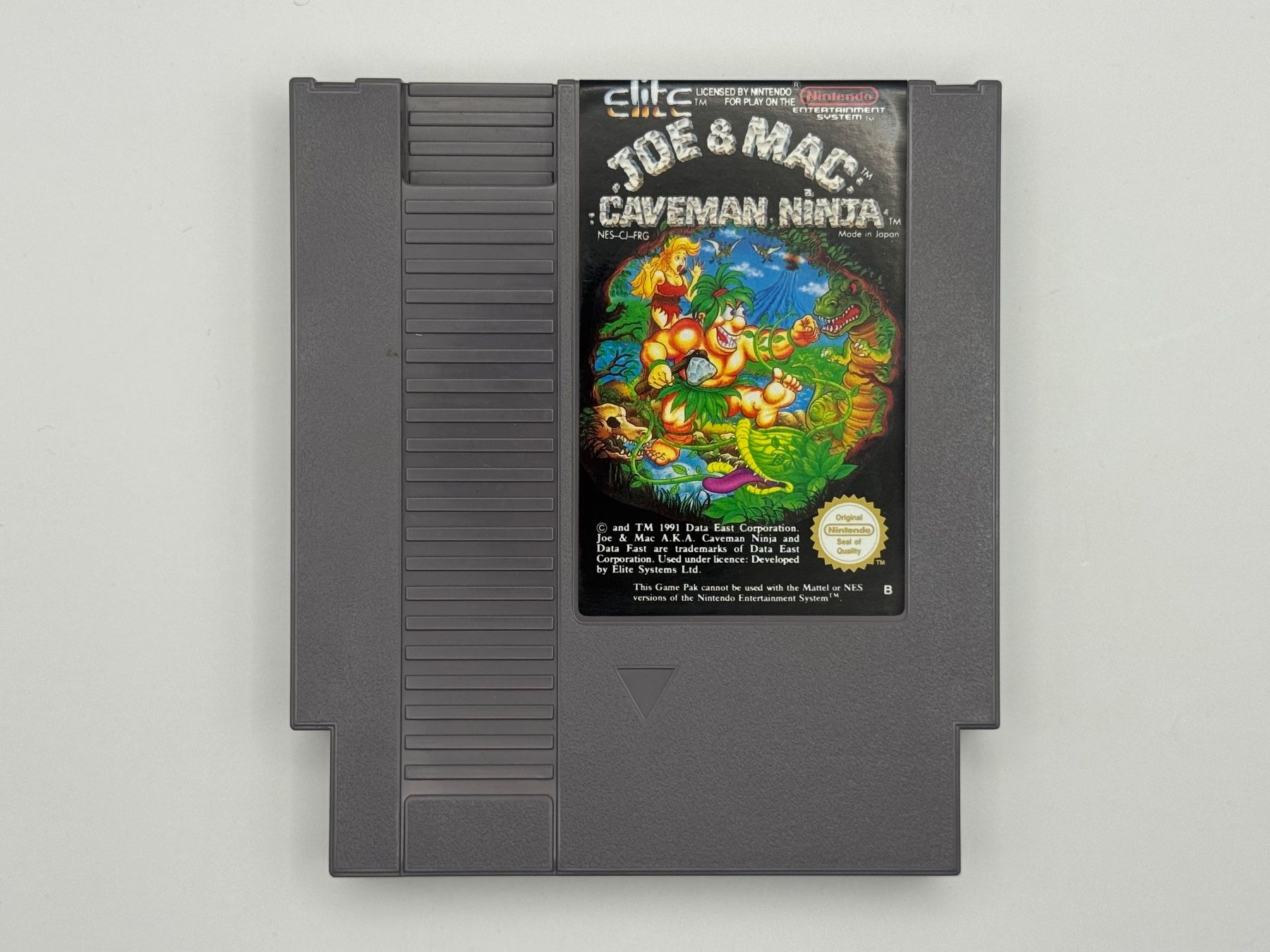 Nintendo Spiele: Nintendo NES Joe & Mac Caveman Ninja – Gebraucht aus Bettlach von awi_7jcb