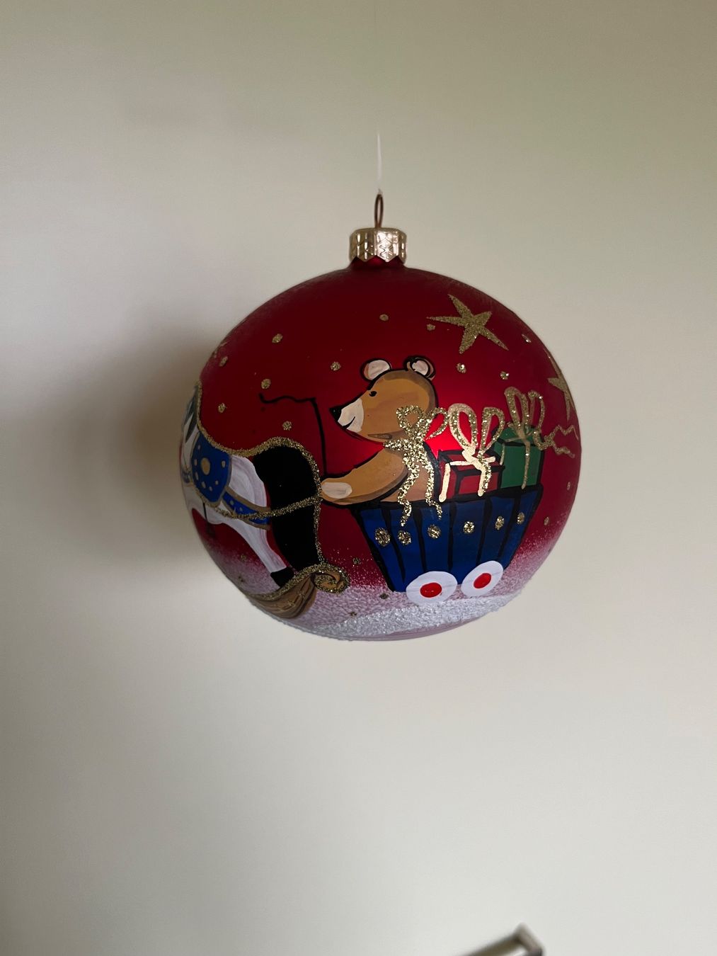 Tutte le decorazioni: Weihnachtskugel in rot, 11cm – Nuovo (secondo la descrizione) da Baar venduto da Aatina 1