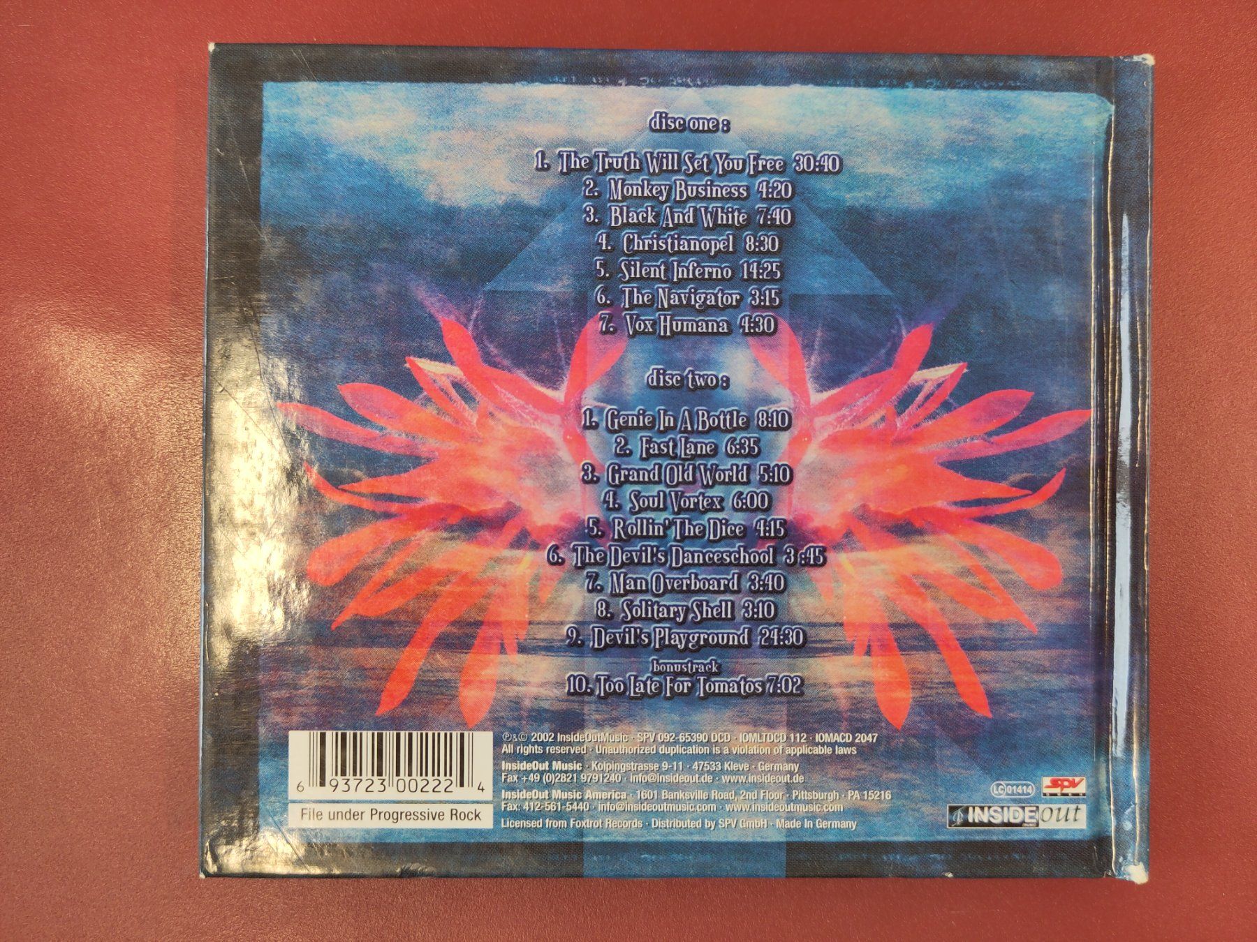 CD: The Flower Kings - Unfold the Future – Usato da Birmensdorf ZH venduto da crabalocker67 1