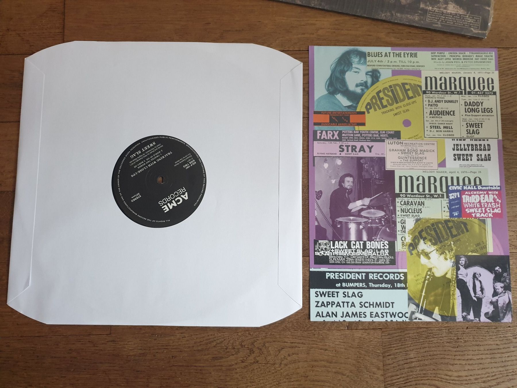 Schallplatten: Sweet Slag ‎ Tracking With Close-Ups – Gebraucht aus zürich von ultraviolet 2