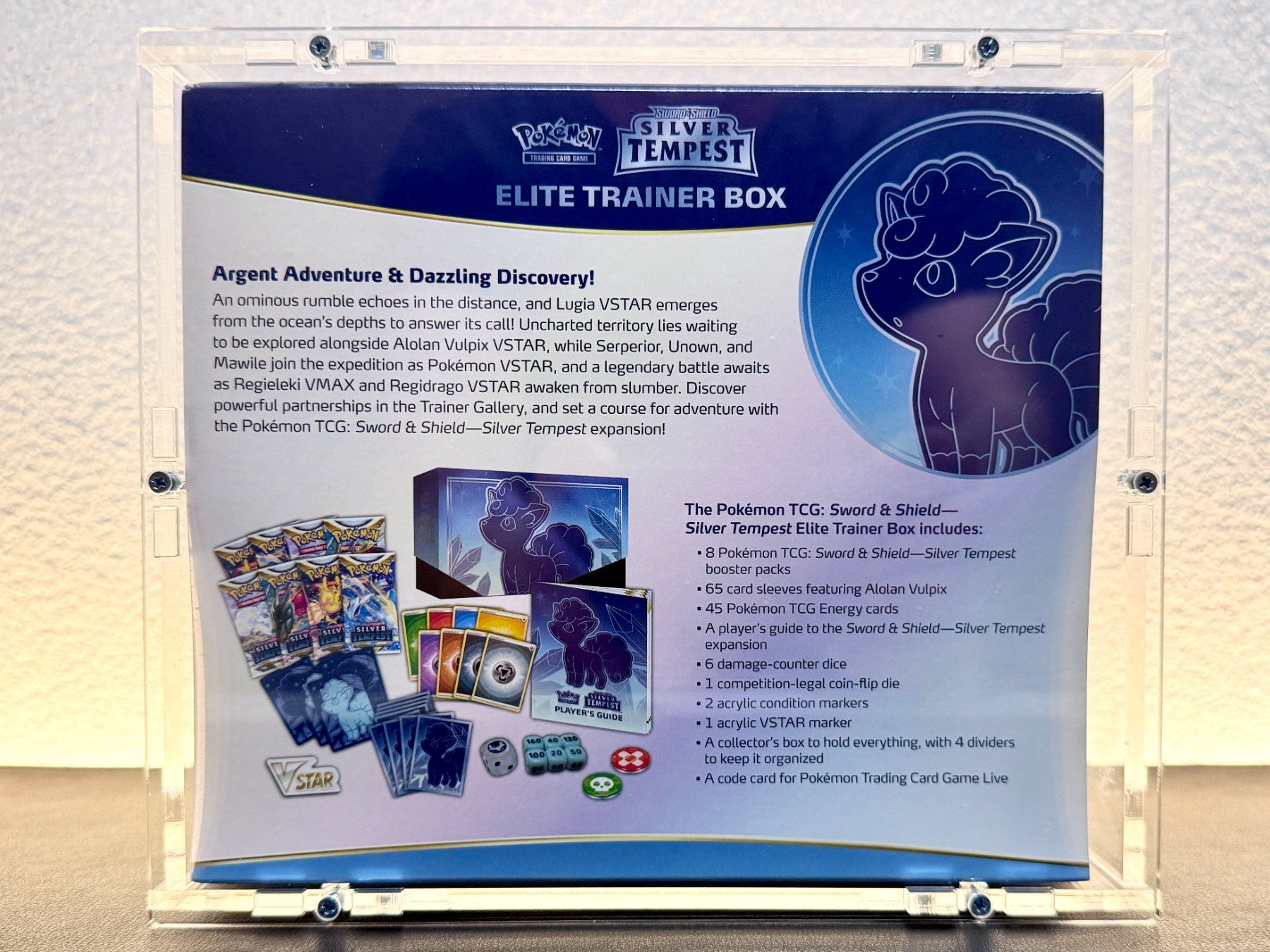 Pokémon Carte collezionabili: Pokémon Silver Tempest ETB EN OVP + Acrylbox – Nuovo e nell'imballaggio originale da Schlatt TG venduto da catch_up 5