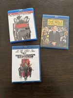 3 Blue Ray Set: Django Wallstreet Inglourious Tarantino