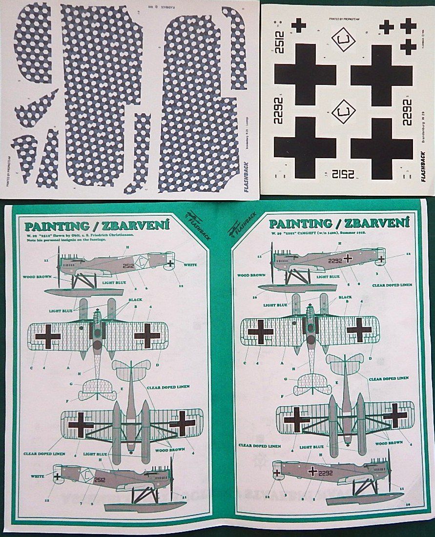 Kit di modellismo & Modellini statici: Hansa-Brandenburg W.29 – Nuovo e nell'imballaggio originale da Neuchâtel venduto da PAB2000 3