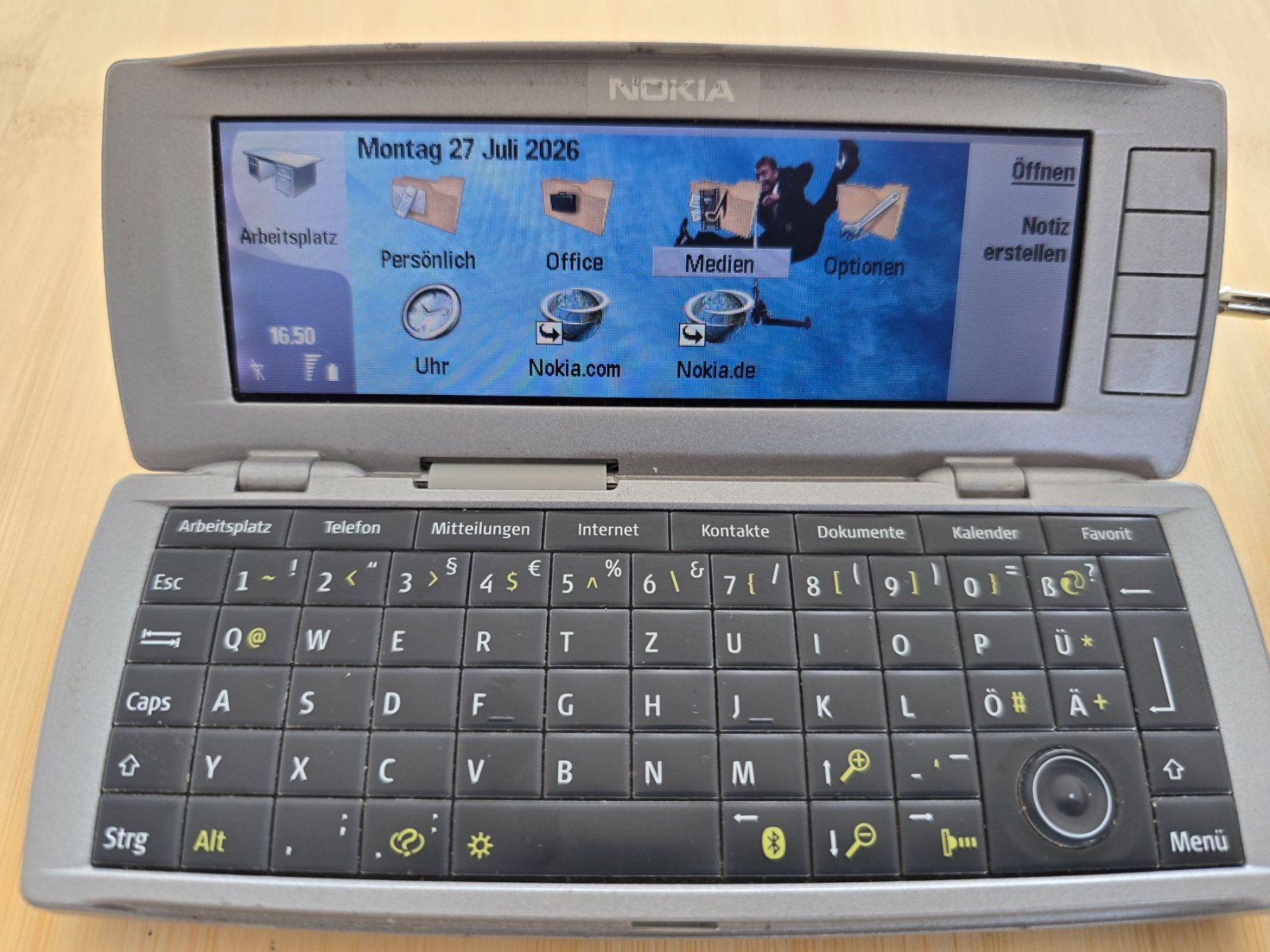 Nokia Telefoni cellulari / Smartphones: Nokia Communicator 9500 mit Ladegerät guter Zustand – Usato da Rorschacherberg venduto da Scharfeegge 1