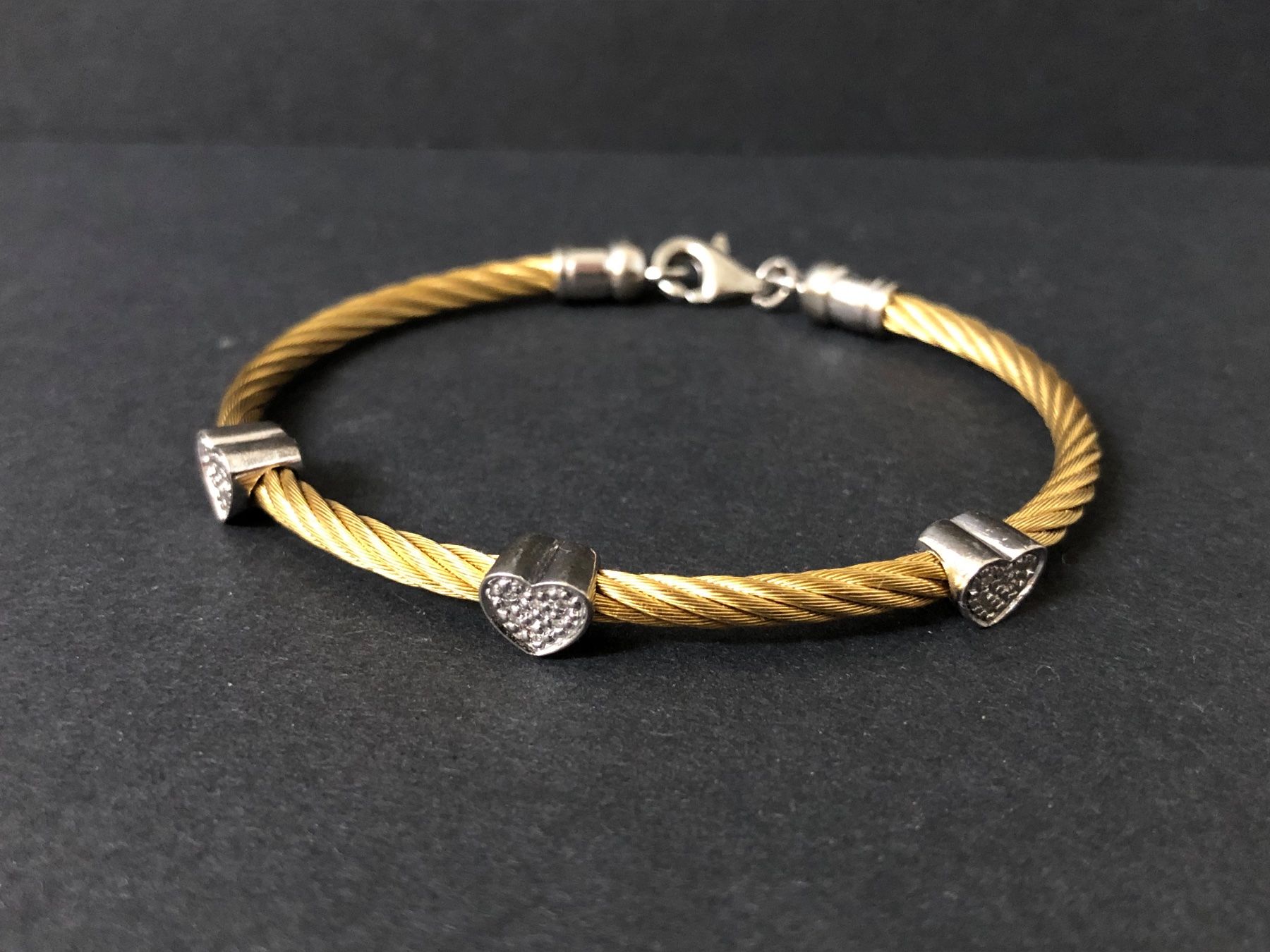 Bracelets: Armband Edelstahl und Silber 925 – D'occasion à Spiegel b. Bern par Rogger72