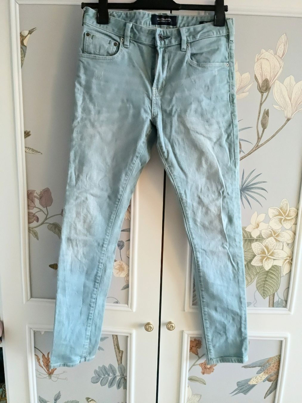 Jeans: Scotch & Soda light teal elastic jeans – Gebraucht aus Kloten von nad_ys78