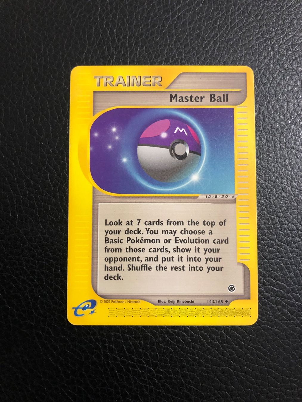 Pokémon Carte collezionabili: 2002 Expedition Master Ball 143/165 Ab 1 – Usato da Paradiso venduto da Pkmn10