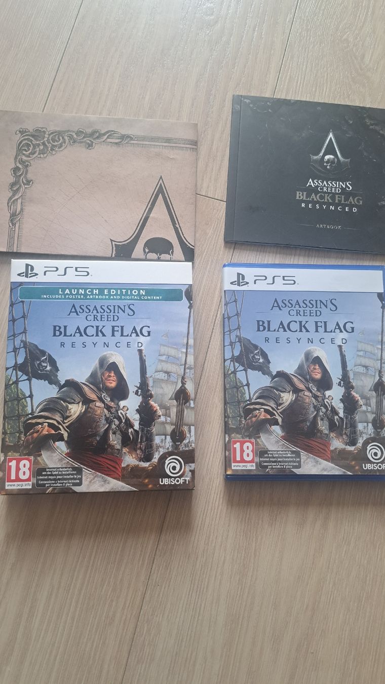 Sony Spiele: Assassin's Creed Black Flag Resynced PS5 – Gebraucht aus Cuarny von Jerks 3