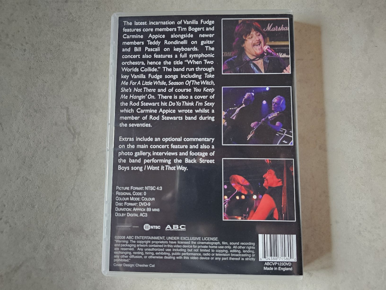 Tutti i DVDs: Vanilla Fudge  -  When Two Worlds Collide – Usato da Schneisingen venduto da backstore24 1